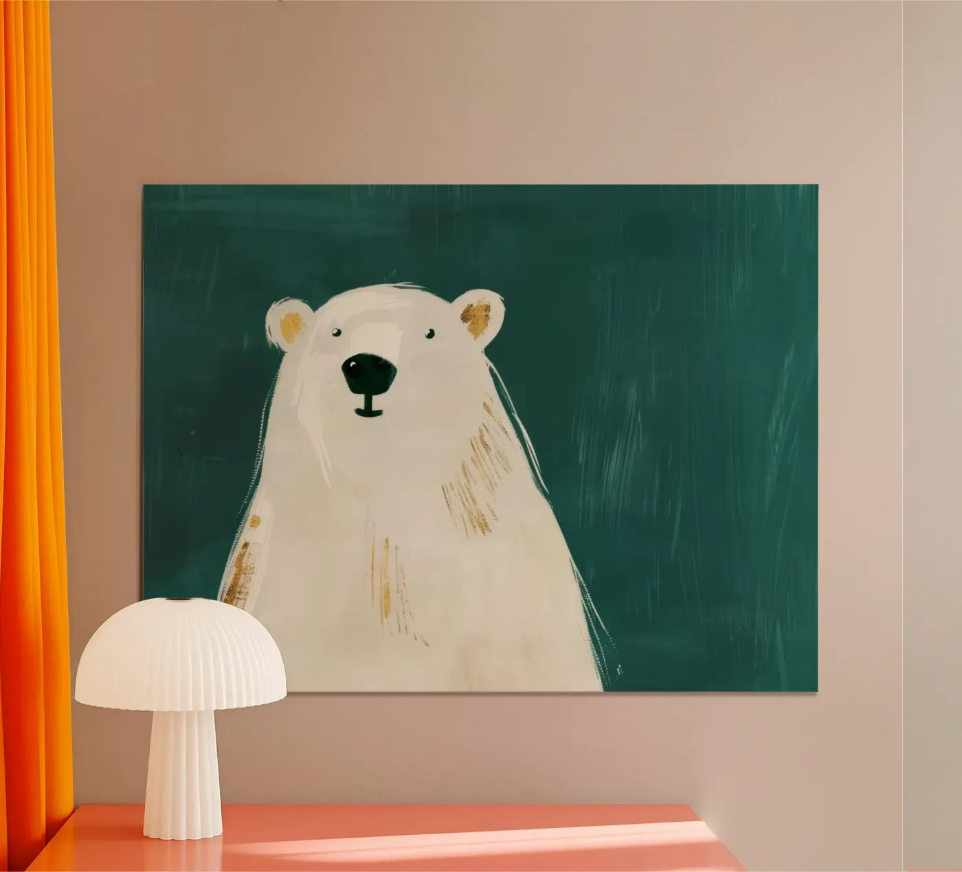 Polar Bear poster van treechild