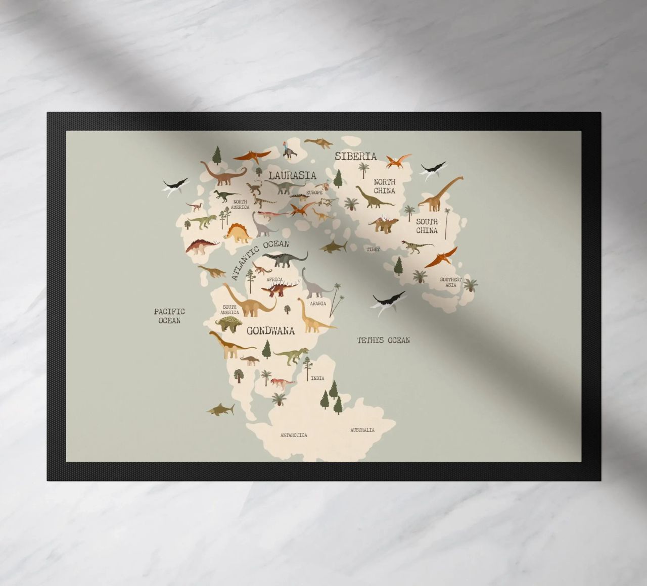 Dino Map No 2 zerbino da treechild