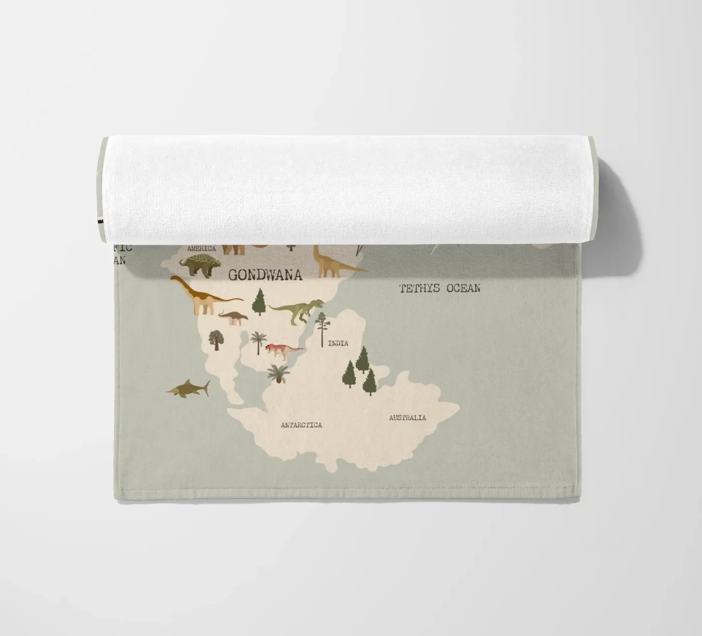 Dino Map No 2 telo mare da treechild