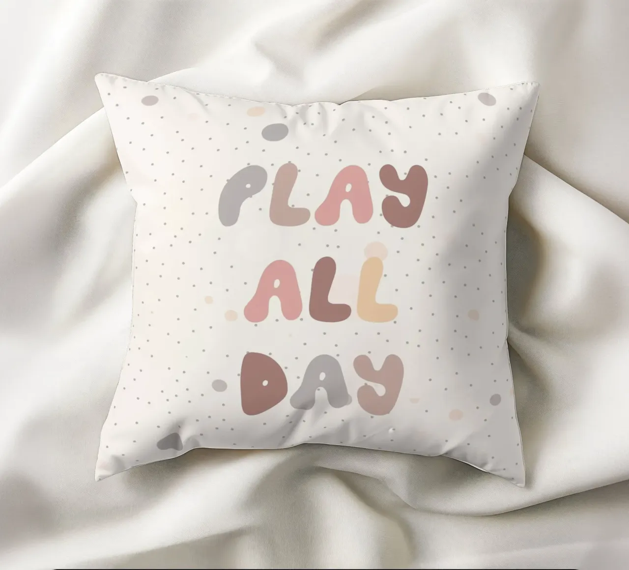 Play All Day cuscino da treechild