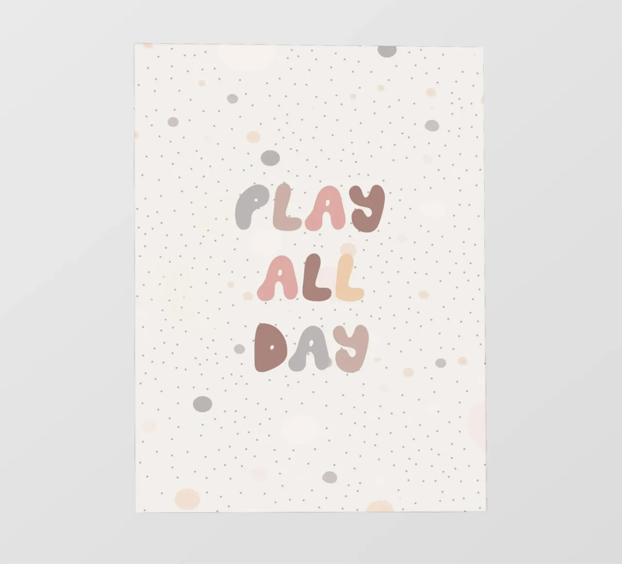 Play All Day pellicola backlit da treechild