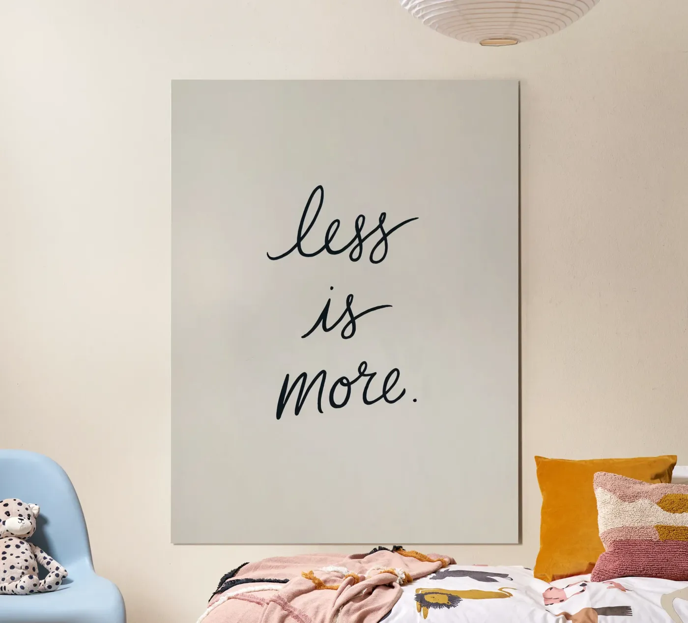 Less is more. poster da logic