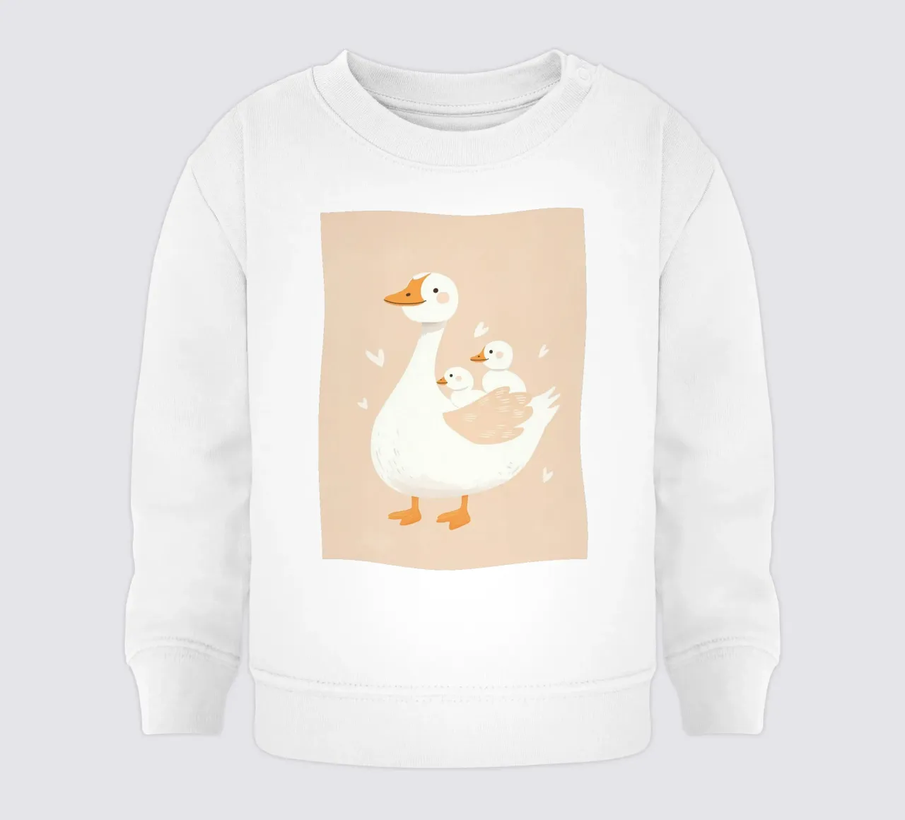 Goose Mommy felpa neonato da treechild