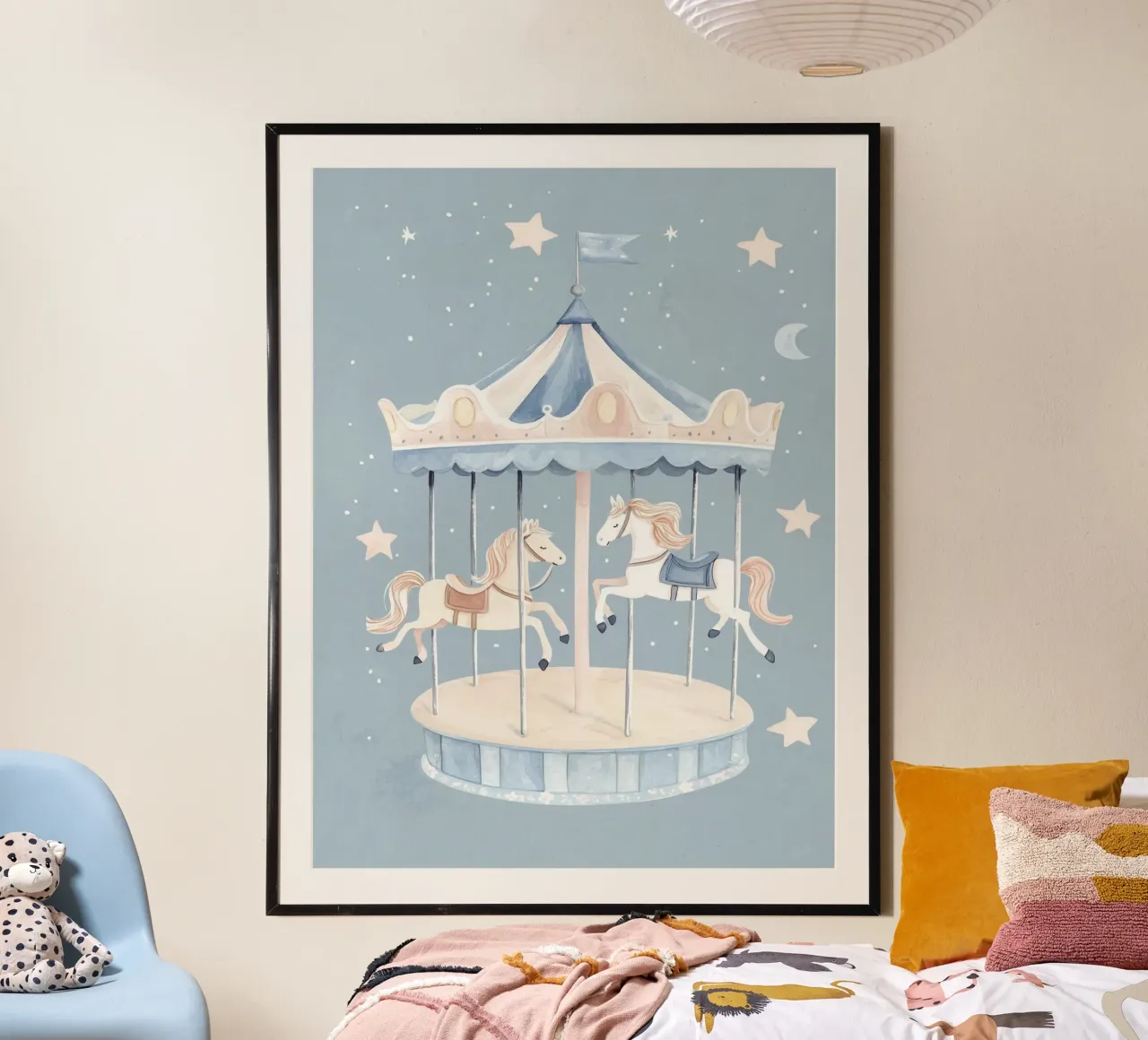 Dreamy Carousel carta hahnemühle da treechild