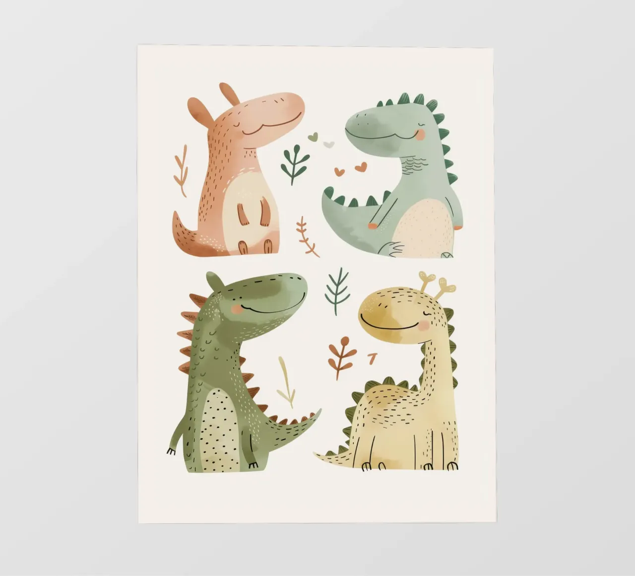 Happy Dinosaurs pellicola backlit da treechild