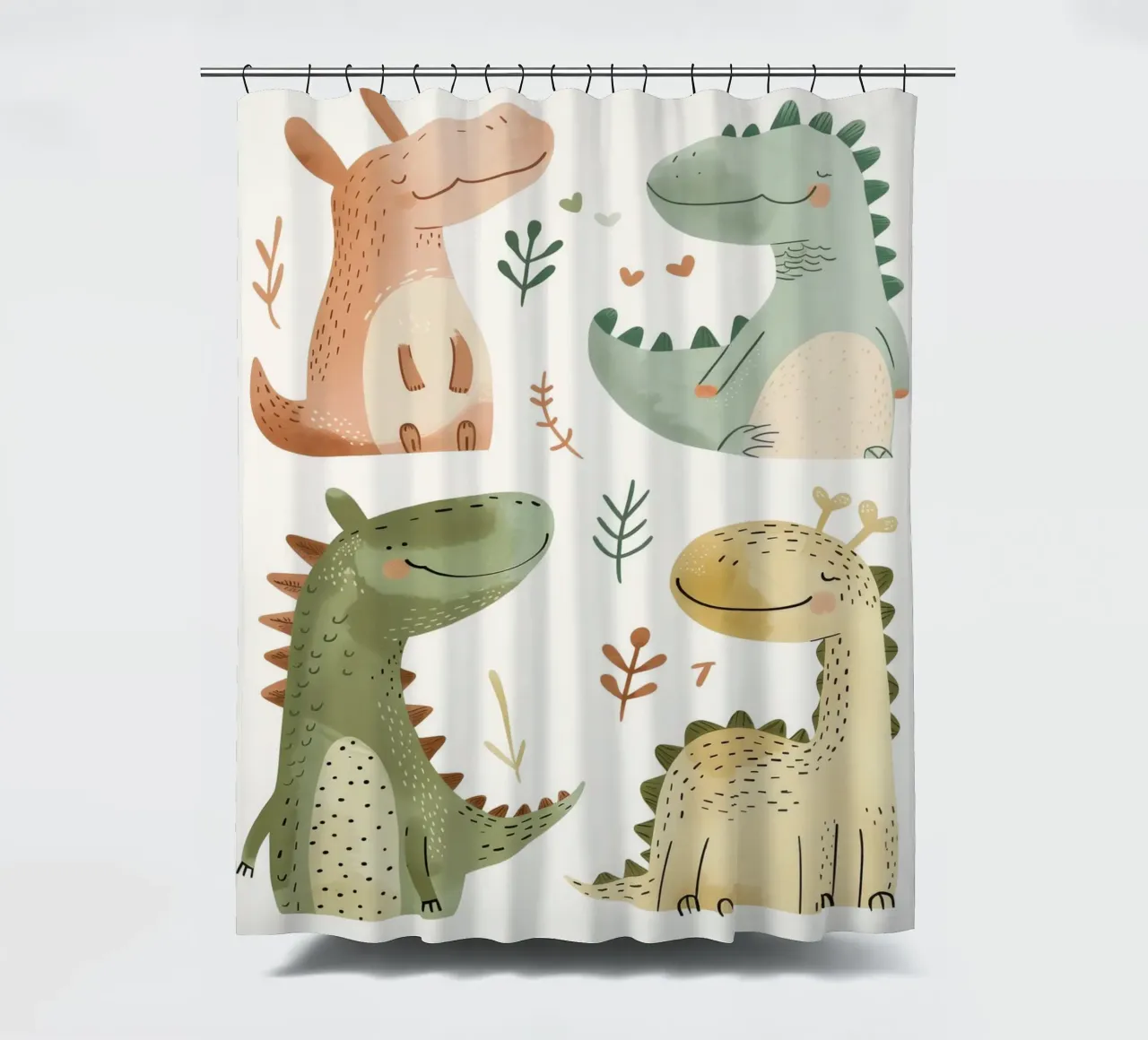 Happy Dinosaurs tenda da doccia da treechild