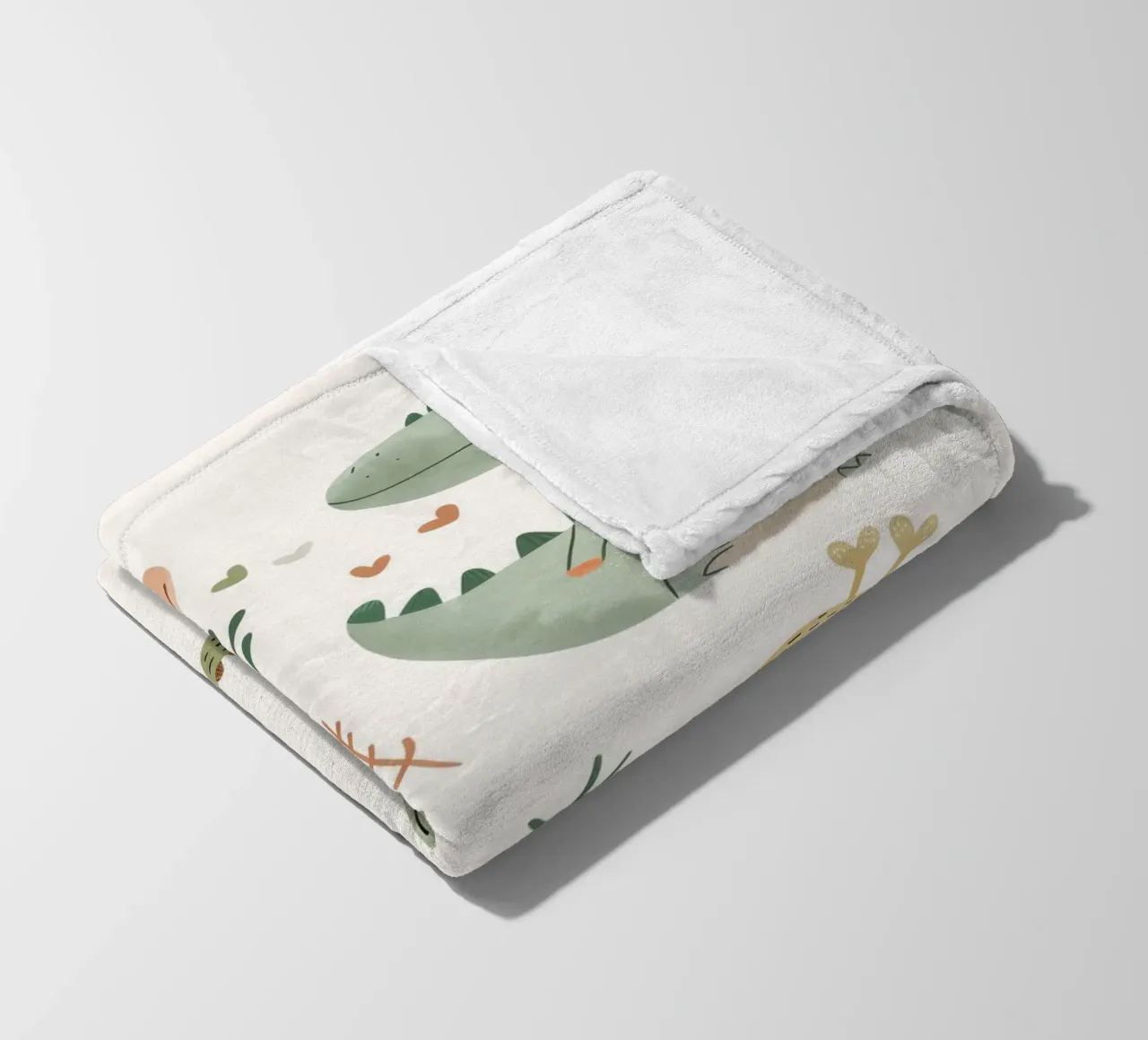Happy Dinosaurs coperta in pile da treechild