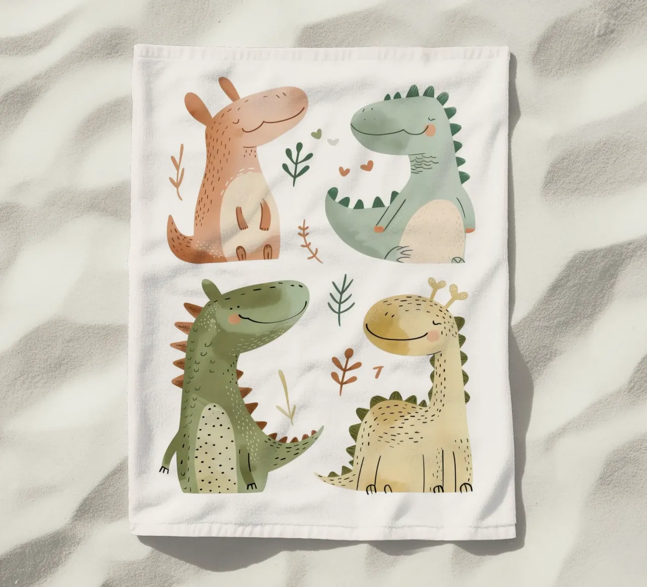 Happy Dinosaurs telo mare da treechild