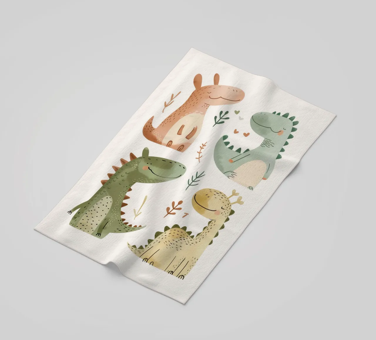 Happy Dinosaurs telo mare da treechild