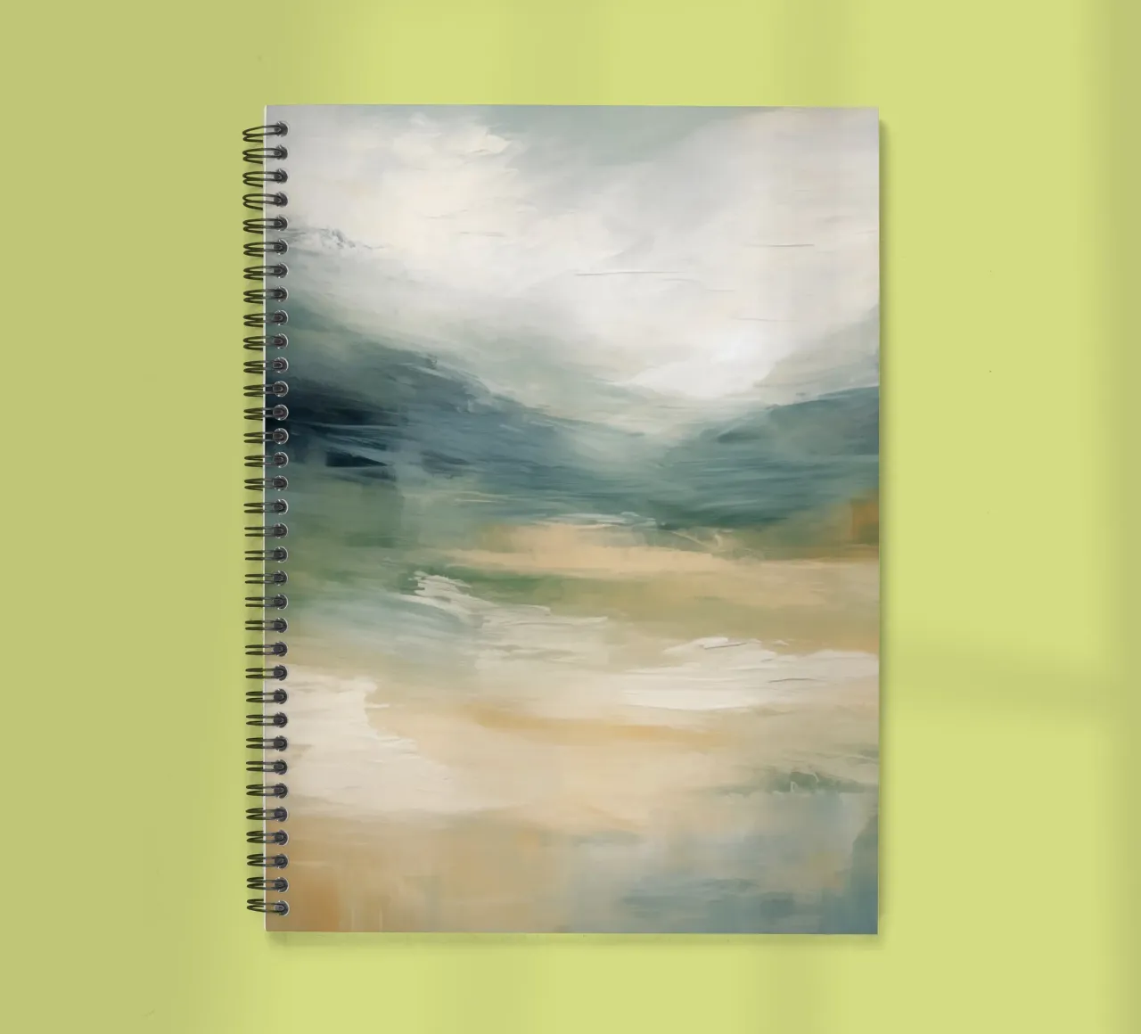 Dynamic Nature spiral notebook by treechild