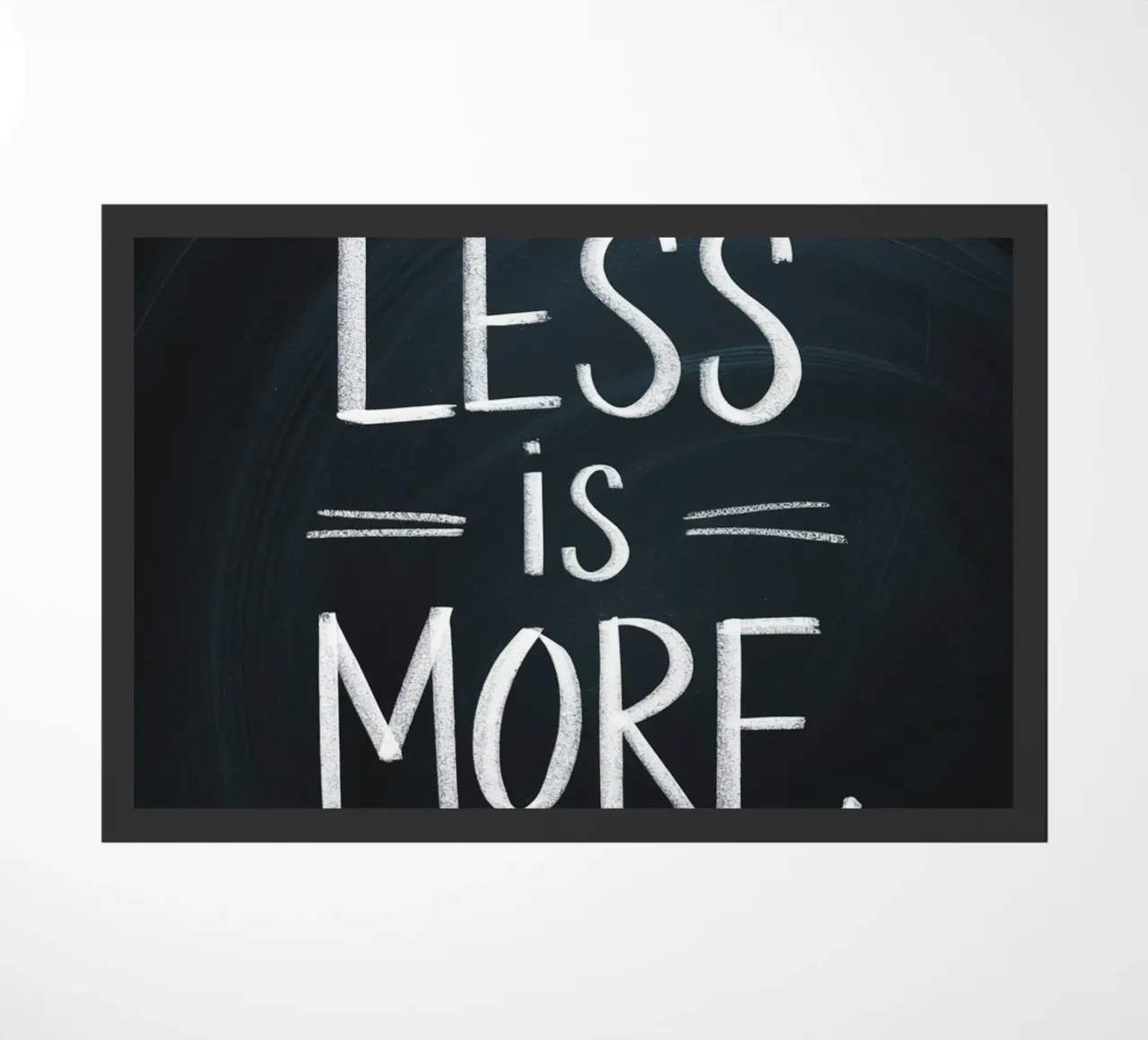 Meno è meglio zerbino da logic