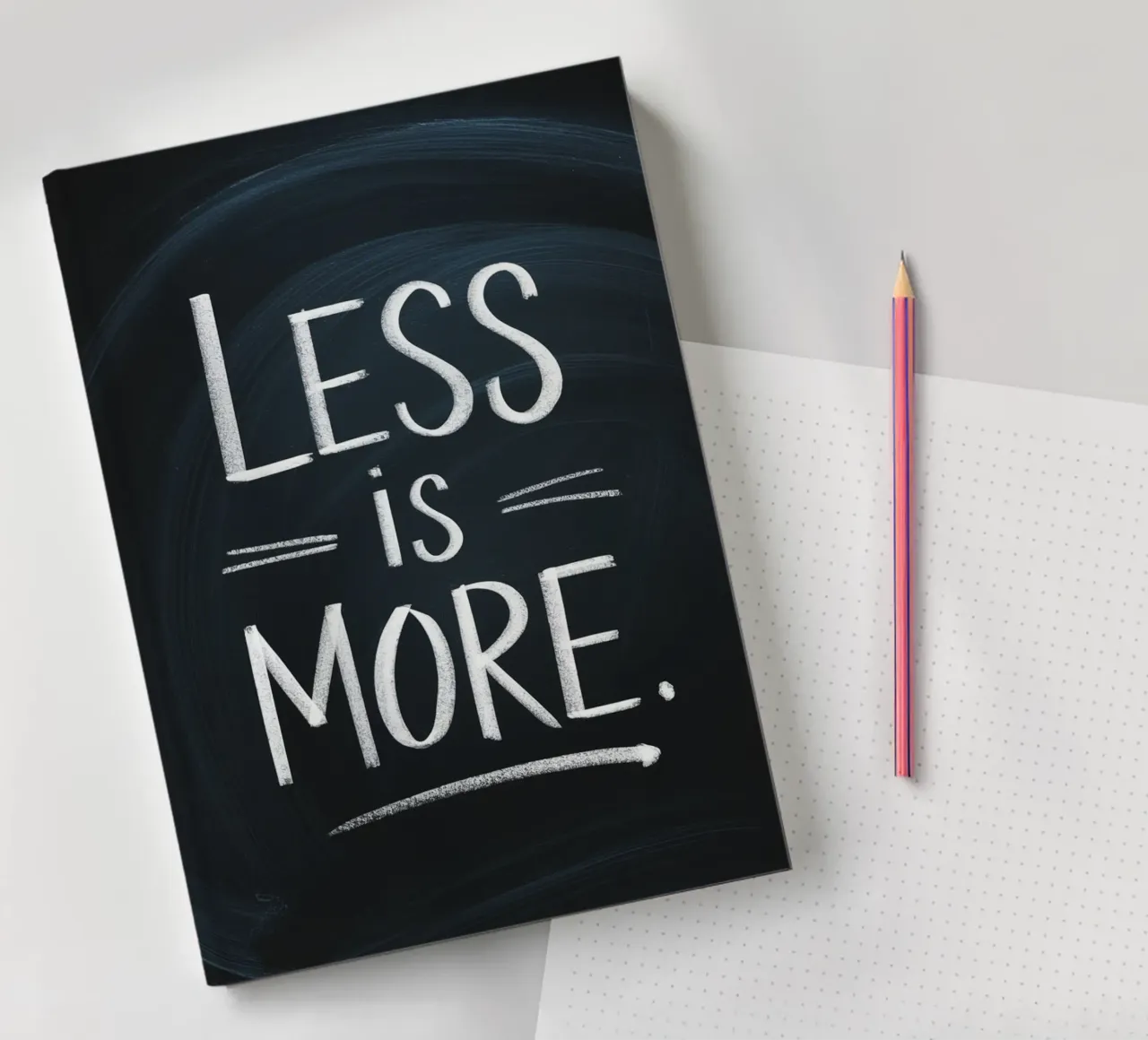 Less is more notebook by logic