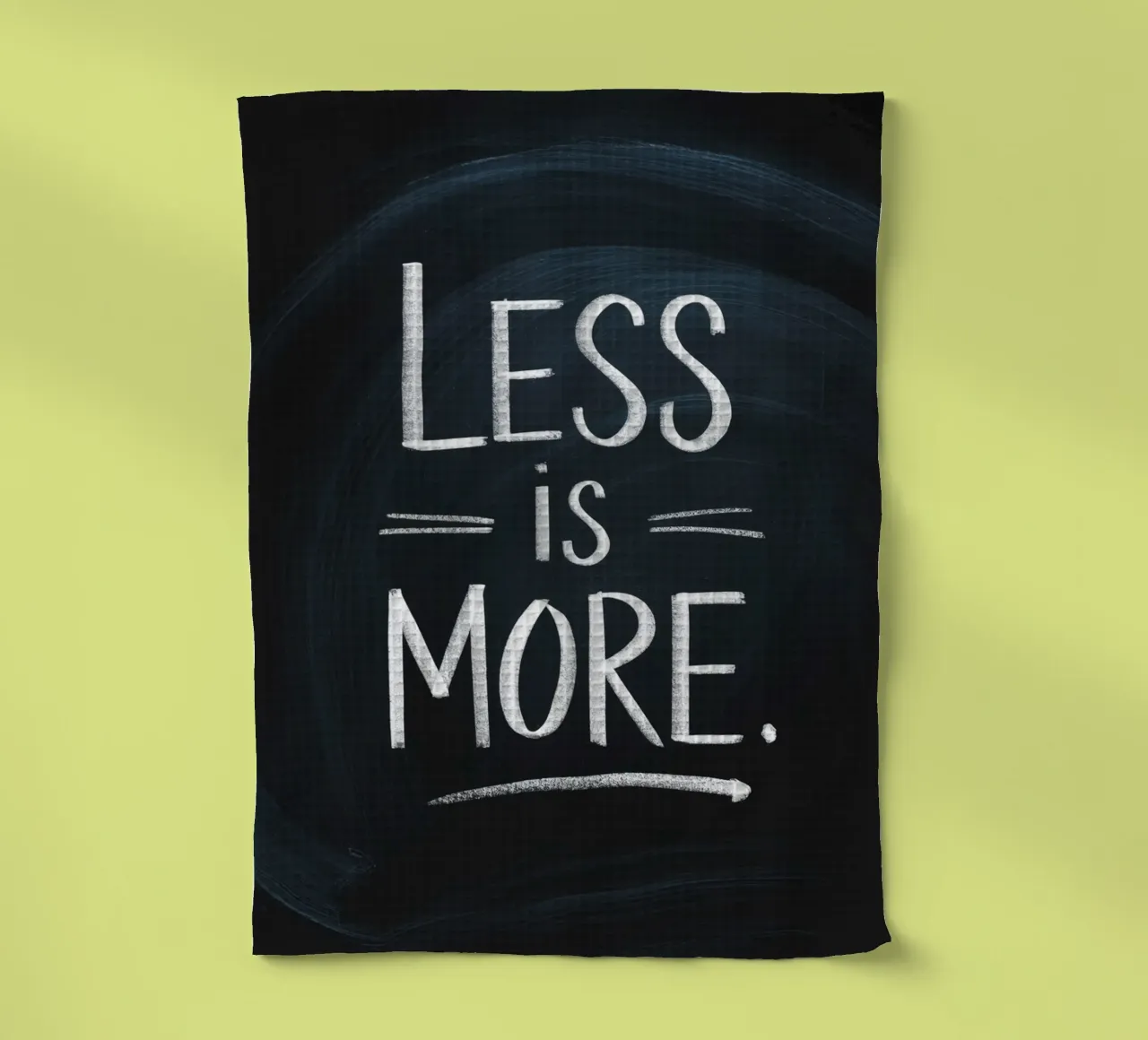 Moins, c'est plus torchon de logic