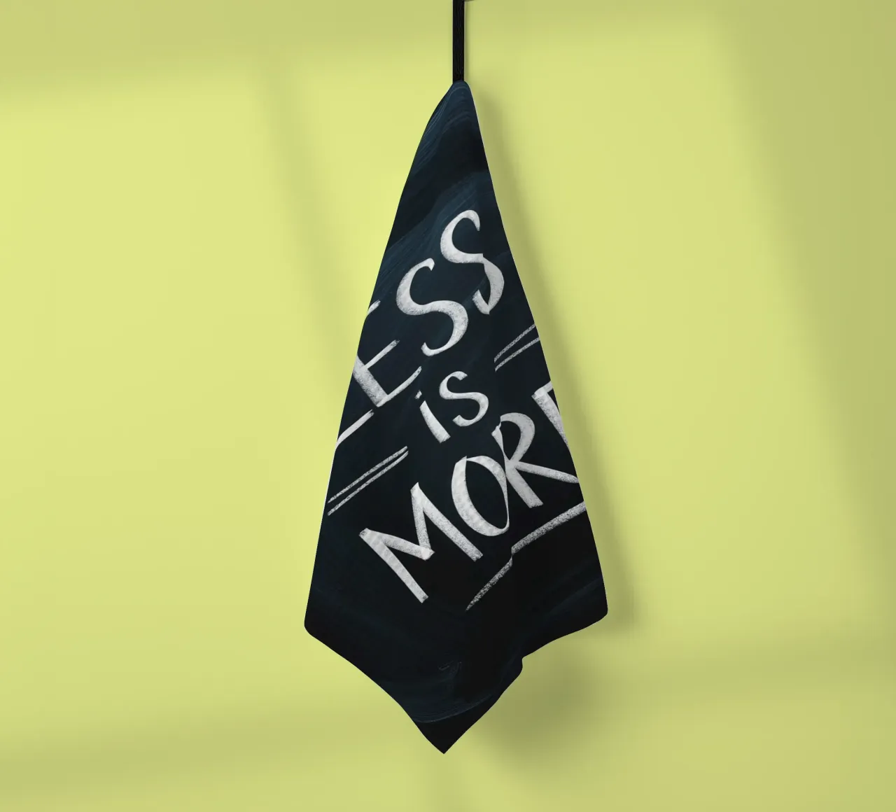 Moins, c'est plus torchon de logic