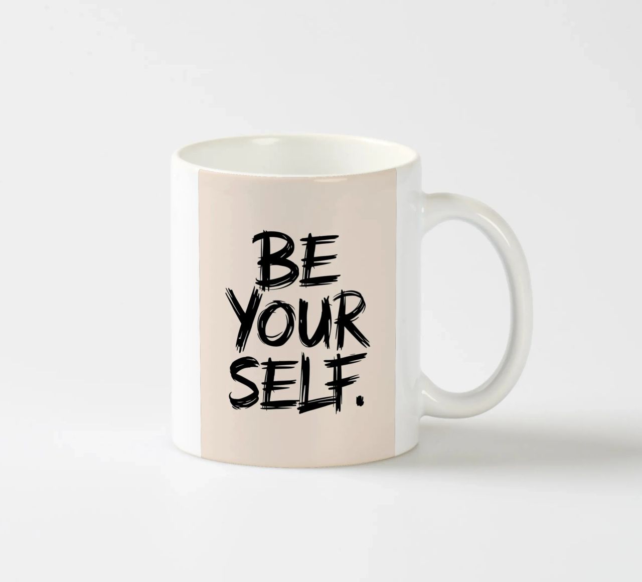 Essere se stessi. tazza in ceramica da logic