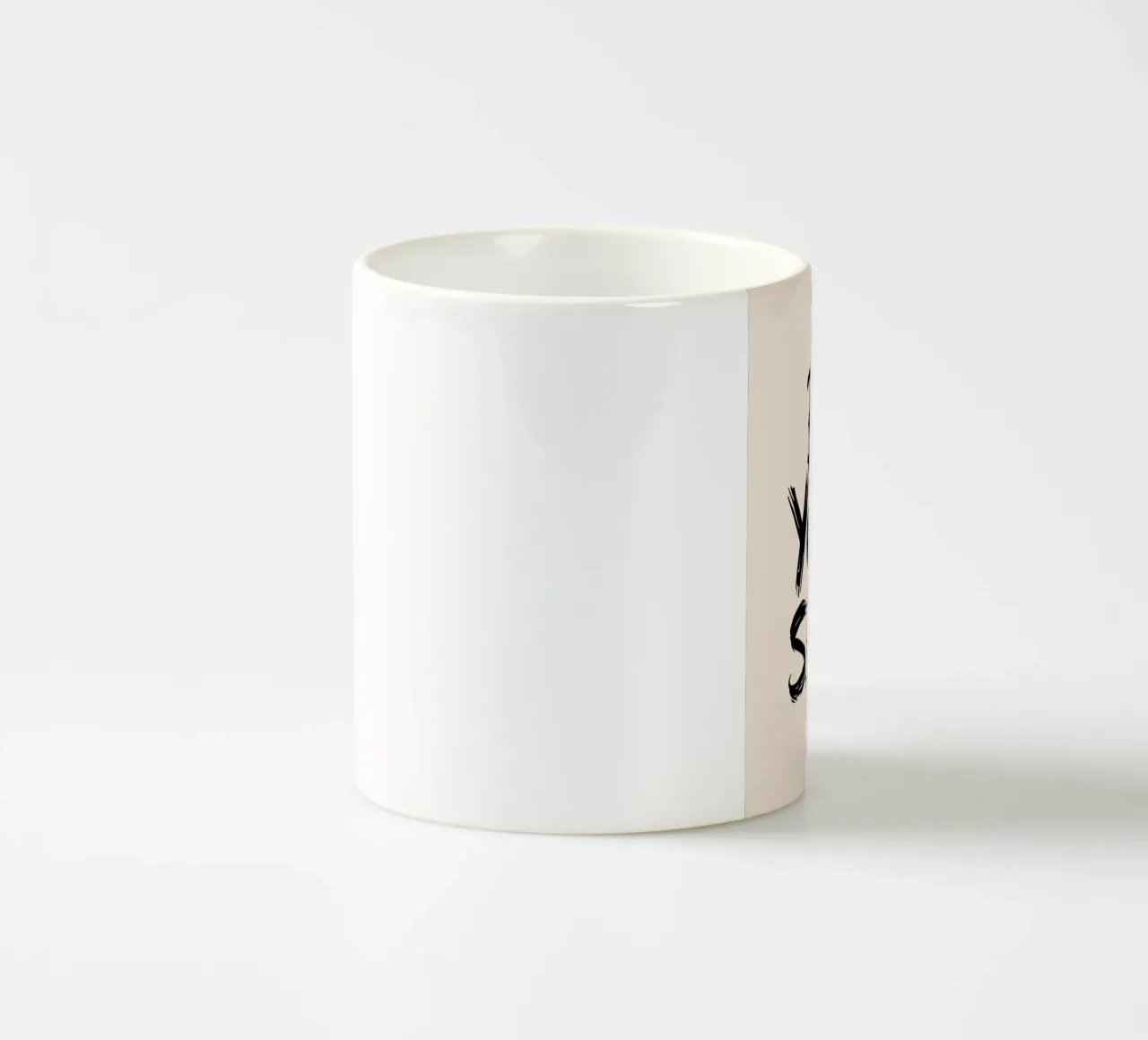 Sé tú mismo. taza de cerámica de logic