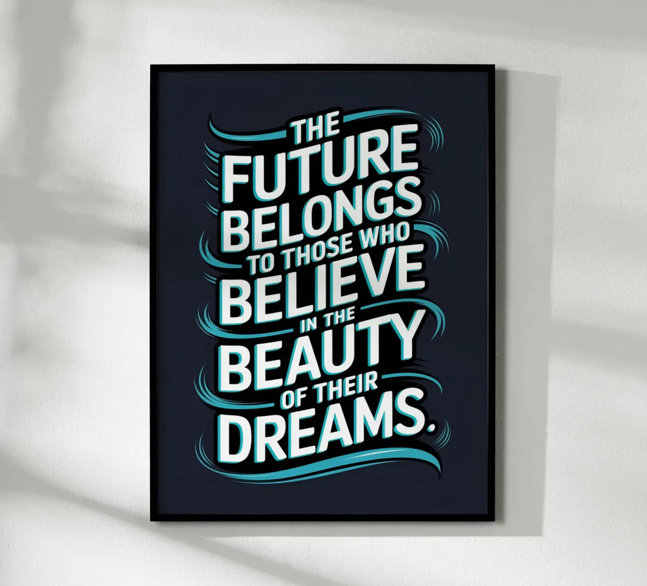 The future belongs to those who believe in the beauty of th hahnemühle by logic