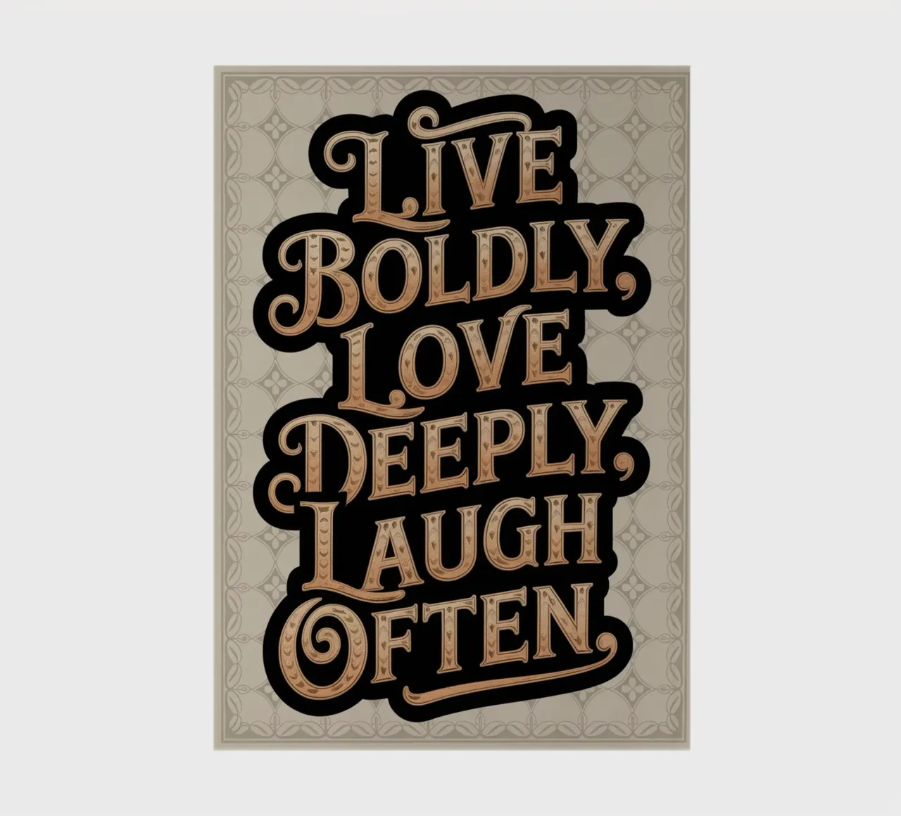 VIVERE CON CORAGGIO, AMARE PROFONDAMENTE, RIDERE SPESSO. diario da logic