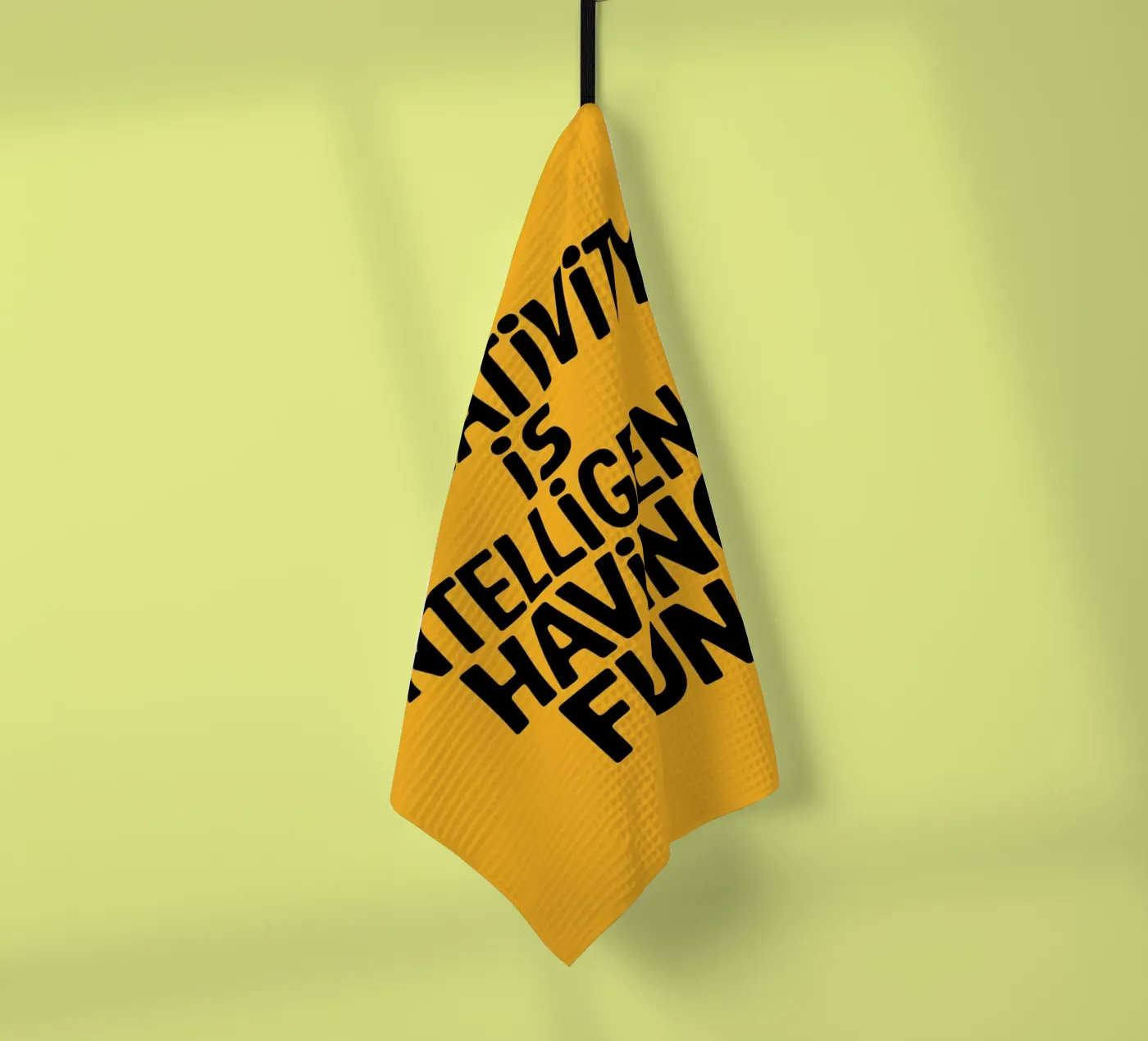 Creativity is intelligence having fun. theedoek van logic