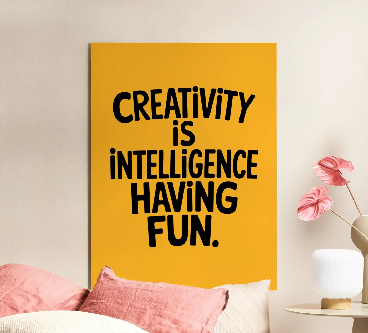 Creativity is intelligence having fun. panneau forex de logic