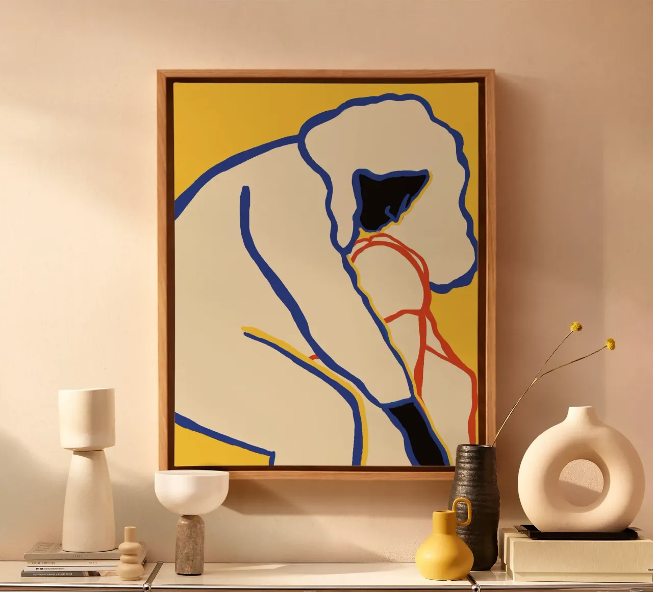 L'amore nei colori primari tela da tainah negreiros