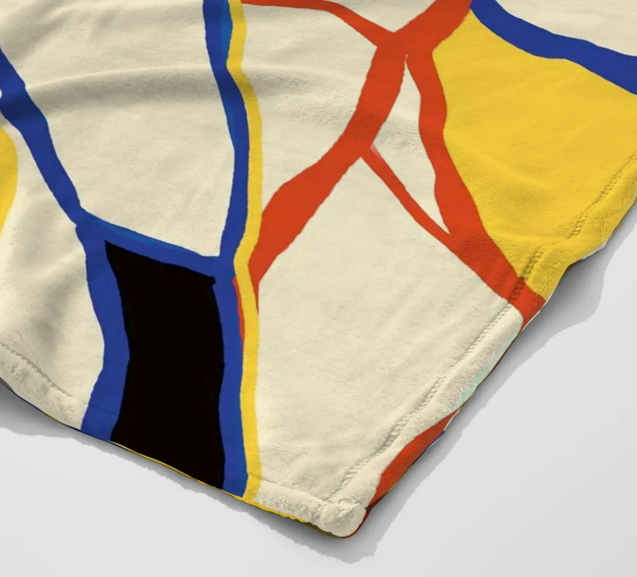 L'amore nei colori primari coperta in pile da tainah negreiros