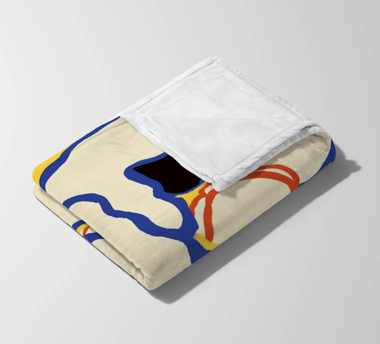 L'amore nei colori primari coperta in pile da tainah negreiros