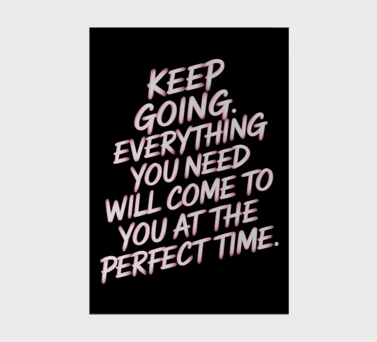 Keep going. Everything you need will come to you at the perf notebook by logic