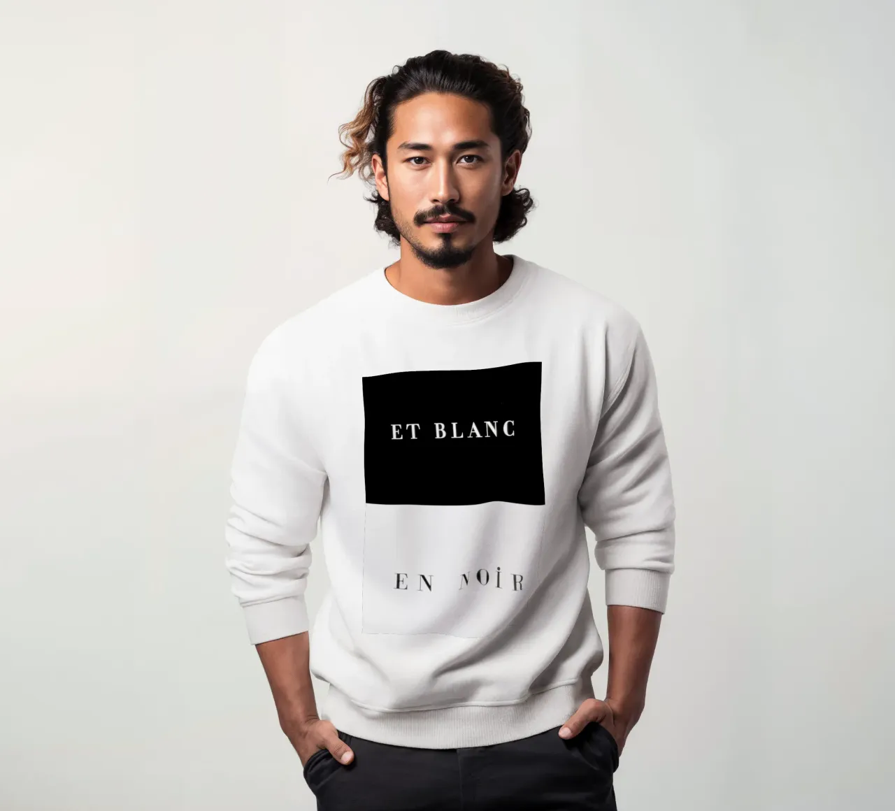 Et blanc en noir felpa da Danny Ivan