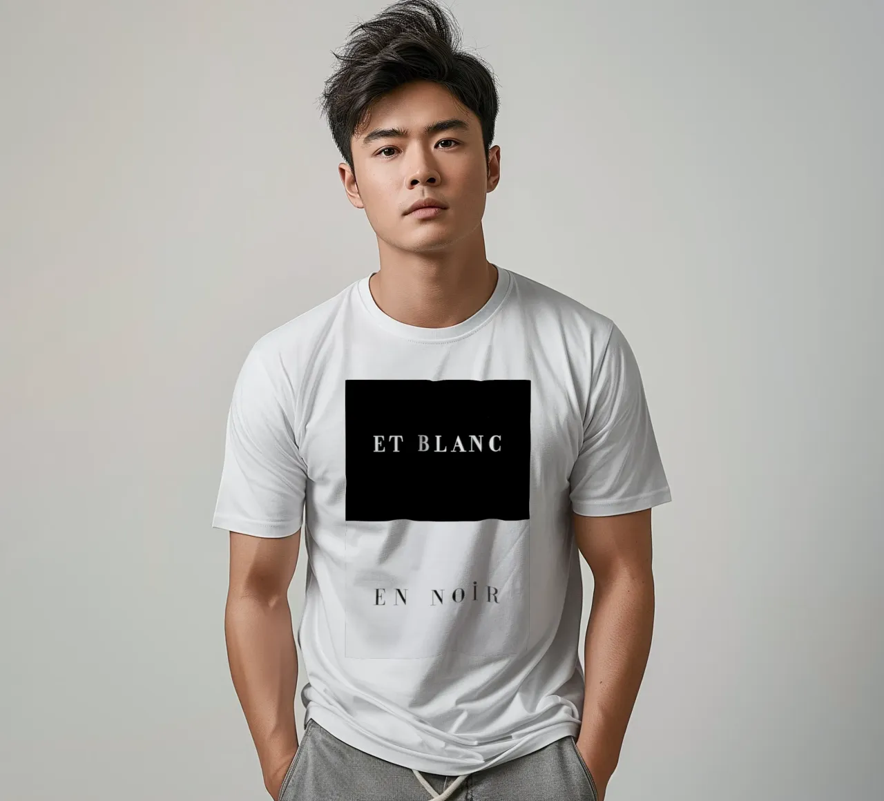 Et blanc en noir t-shirt da Danny Ivan