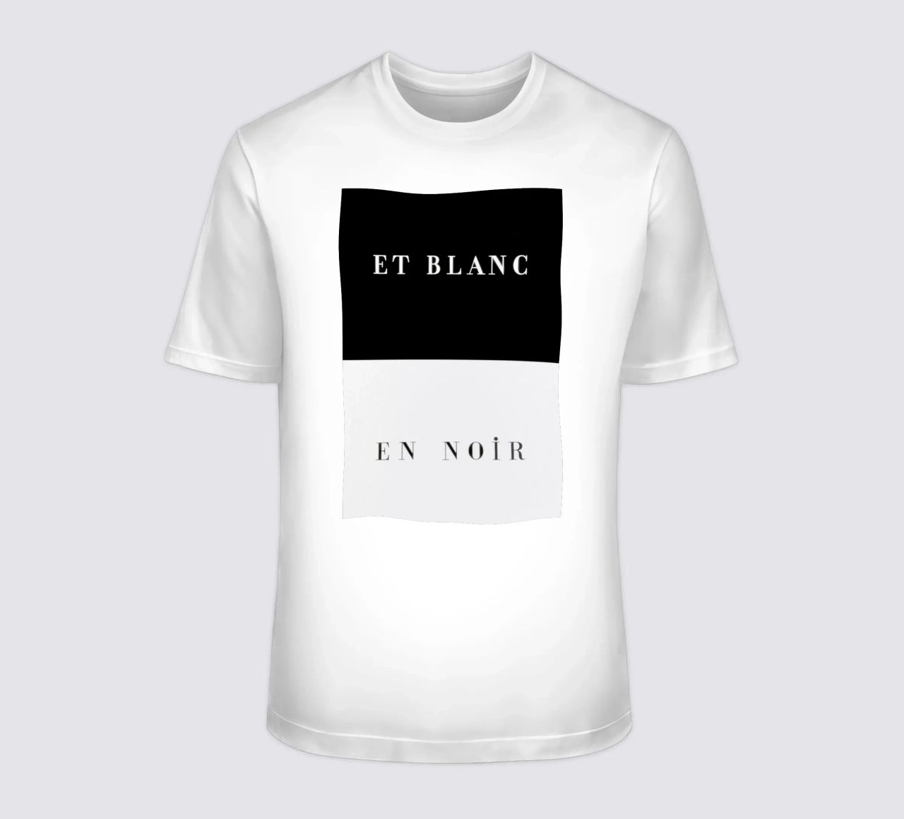 Et blanc en noir t-shirt da Danny Ivan