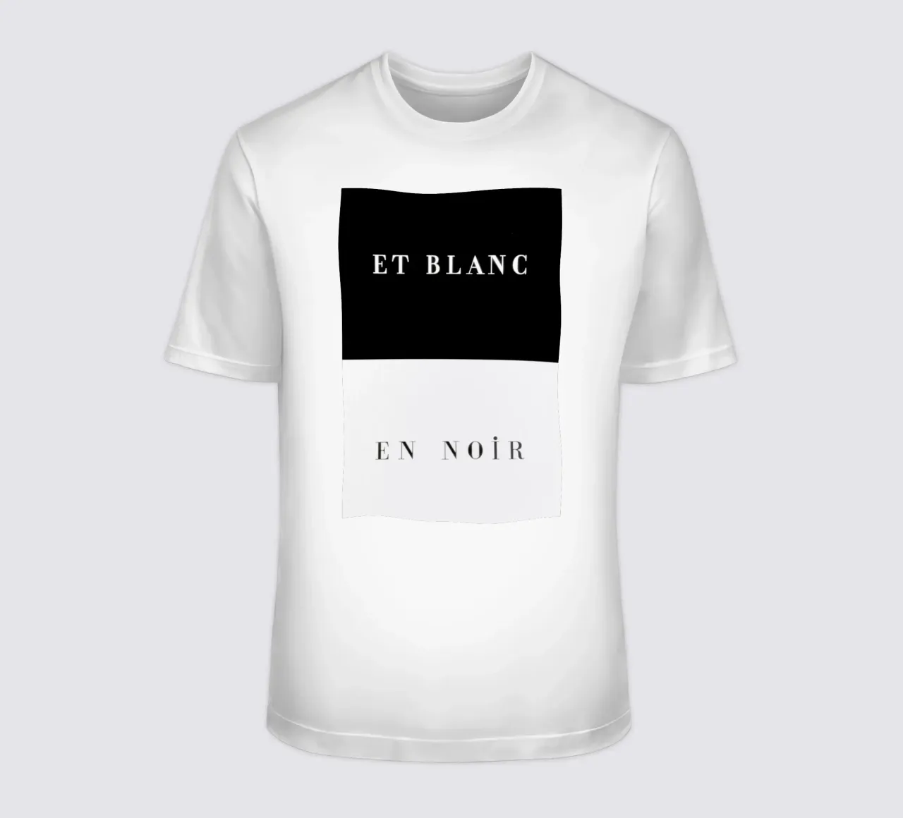 Et blanc en noir t-shirt da Danny Ivan