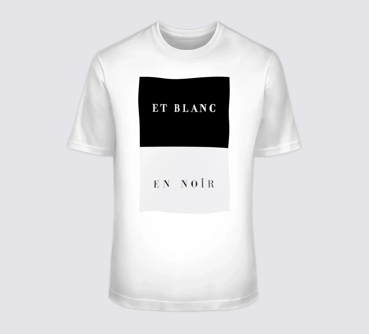 Et blanc en noir camiseta de Danny Ivan