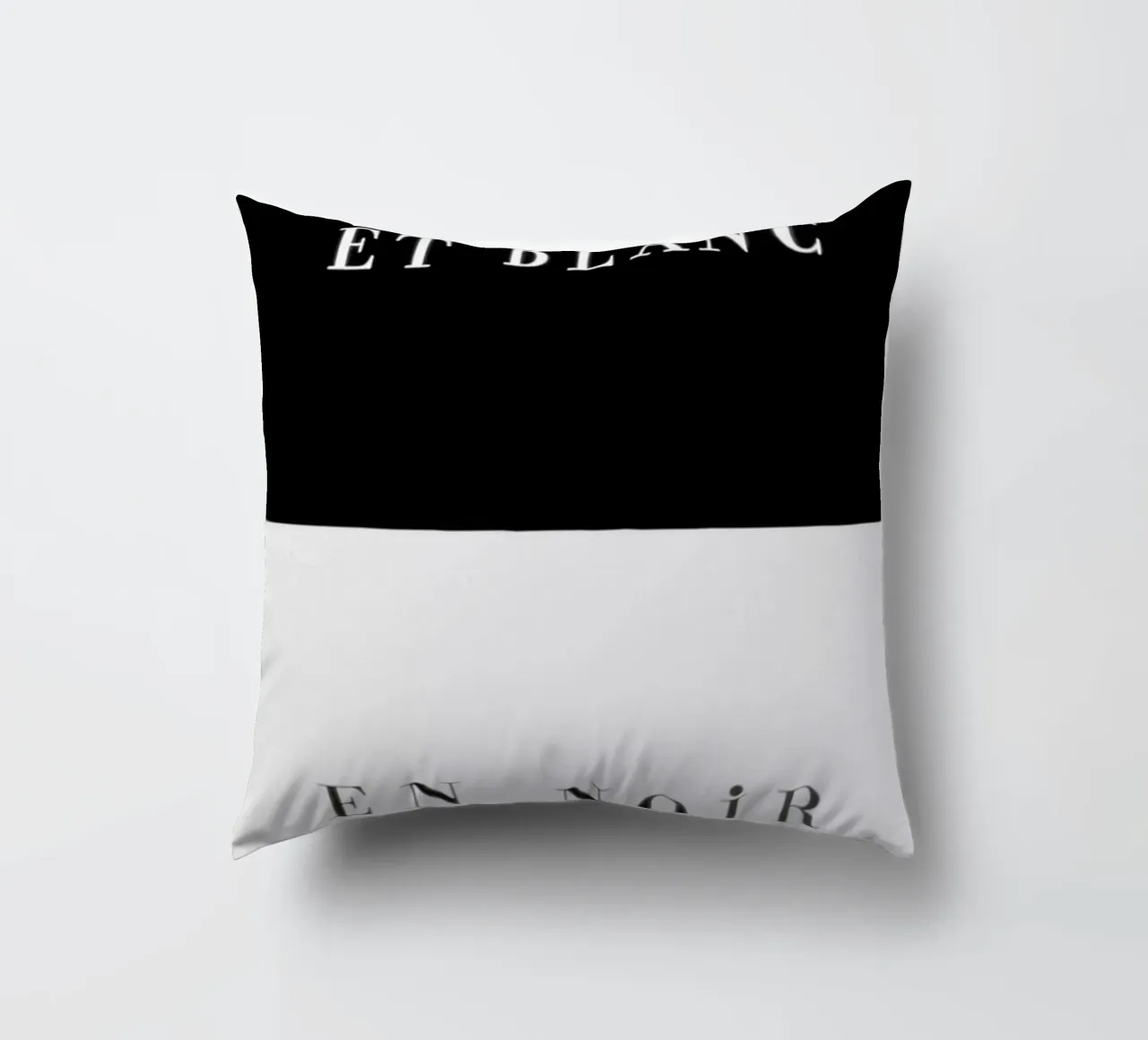 Et blanc en noir cuscino da Danny Ivan