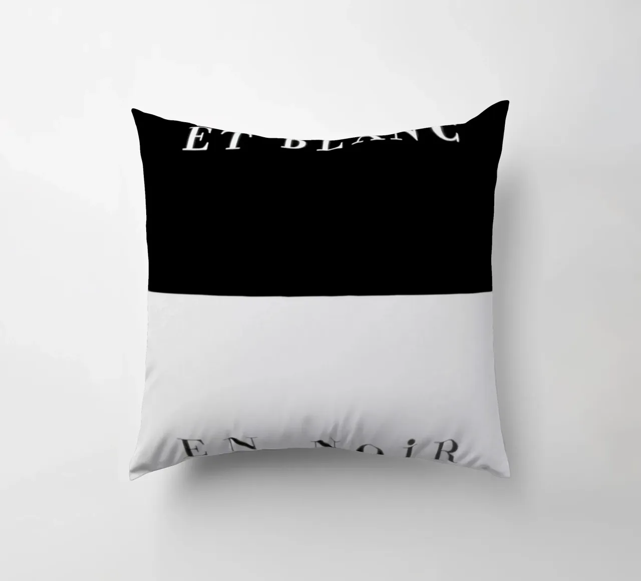Et blanc en noir cuscino da Danny Ivan
