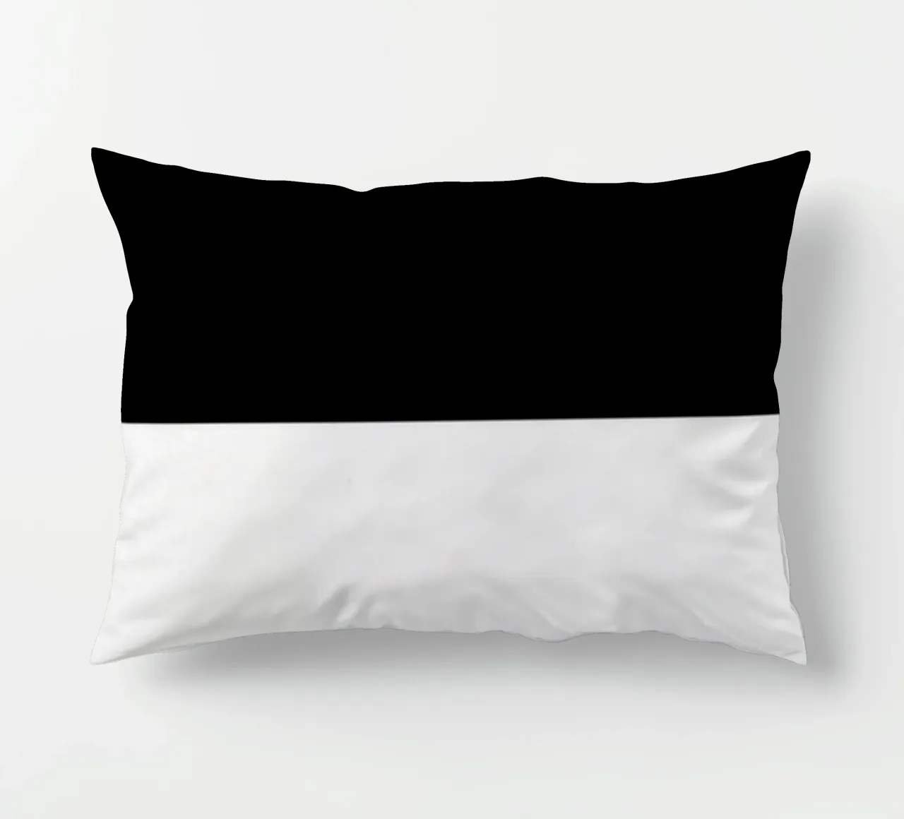 Et blanc en noir Kissen von Danny Ivan