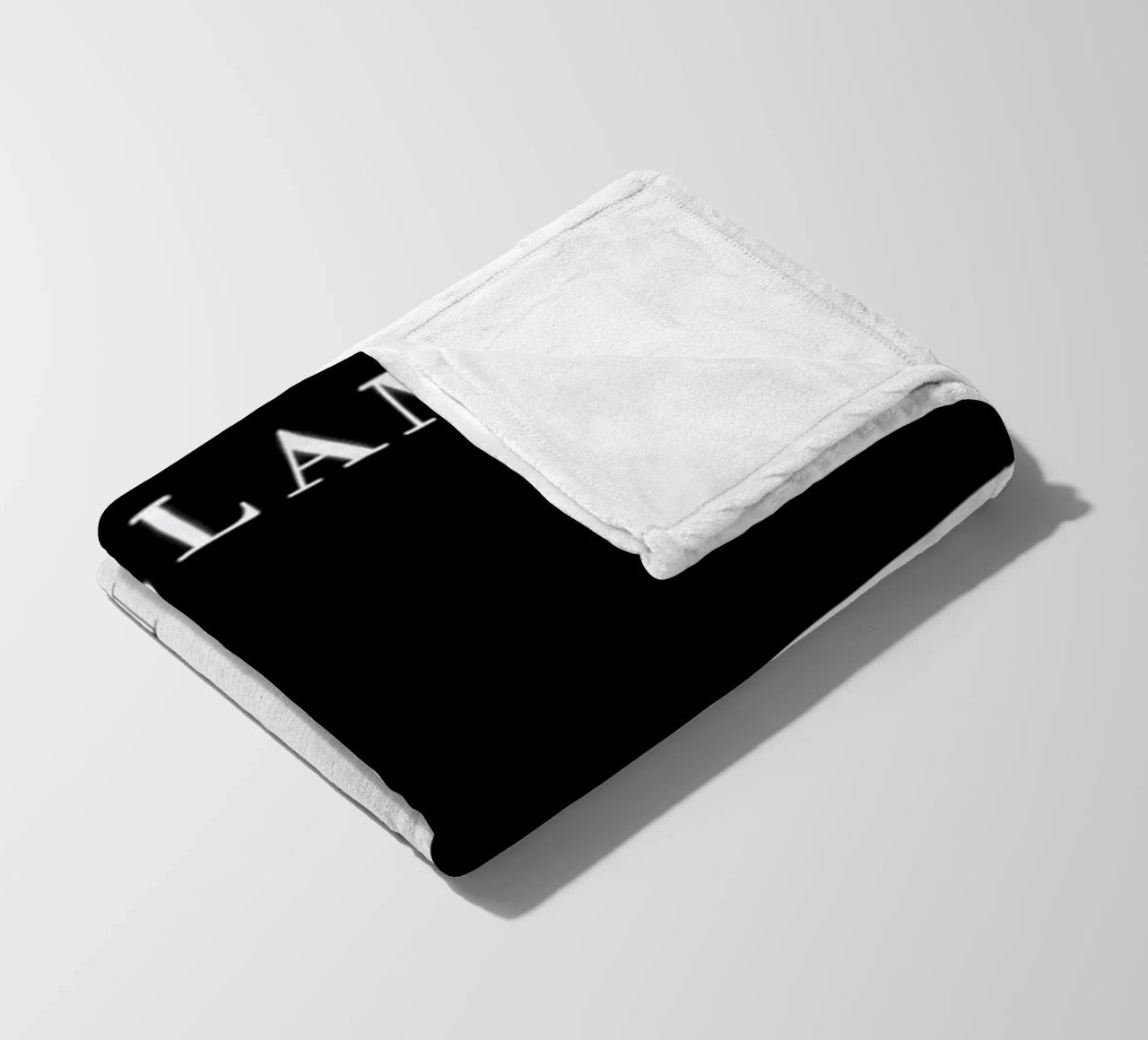 Et blanc en noir coperta in pile da Danny Ivan