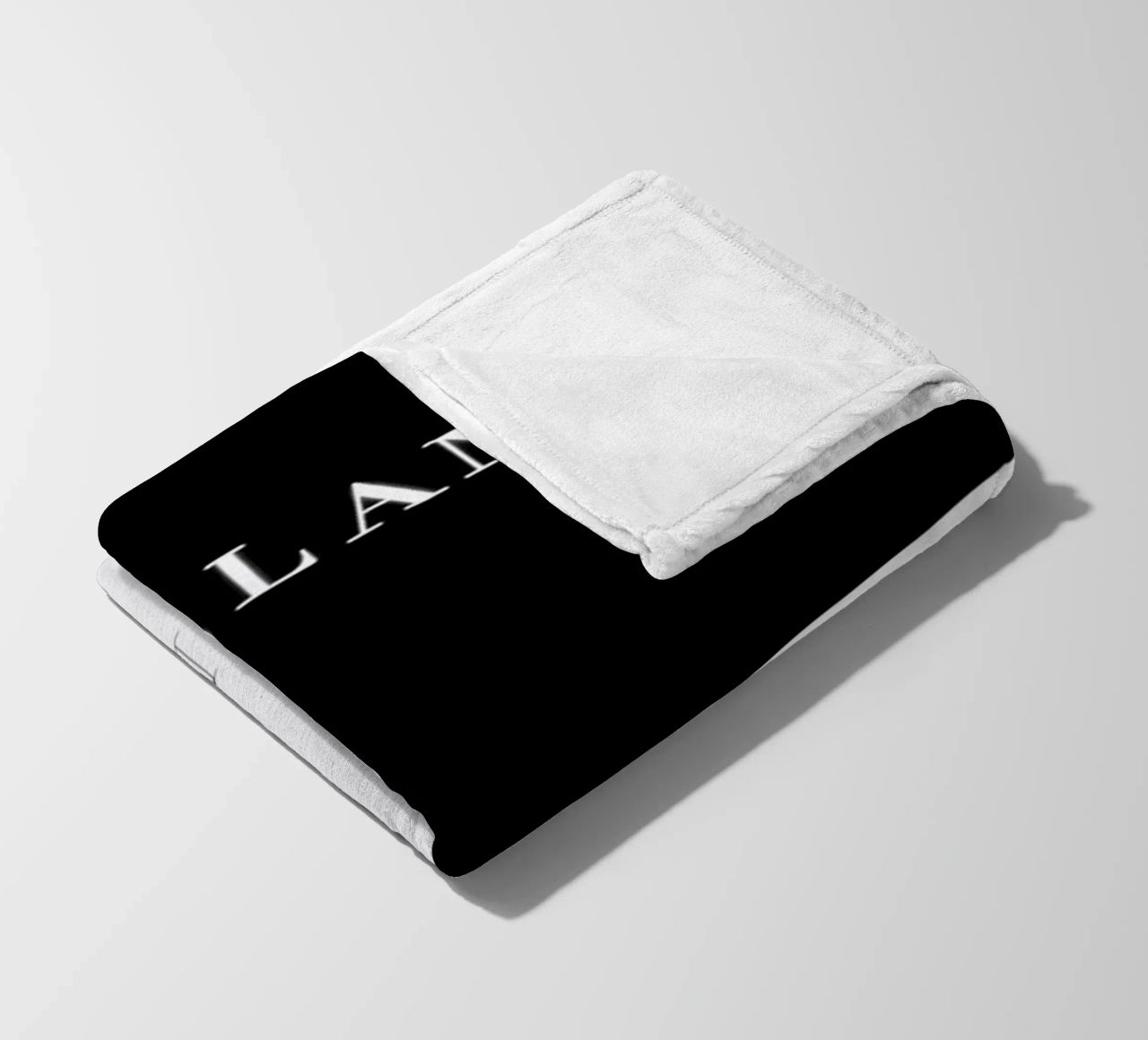 Et blanc en noir coperta in pile da Danny Ivan