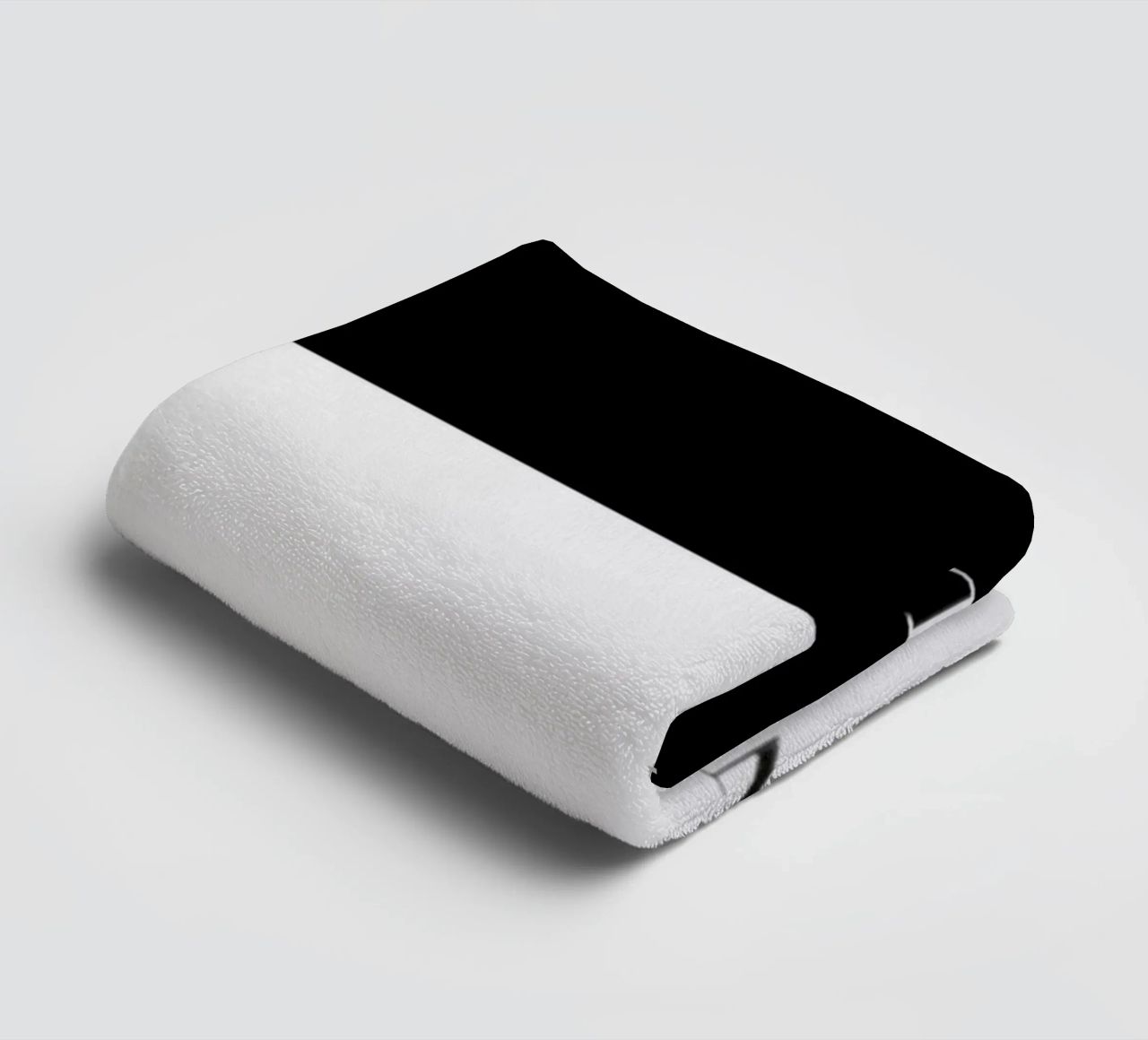Et blanc en noir asciugamano da bagno da Danny Ivan