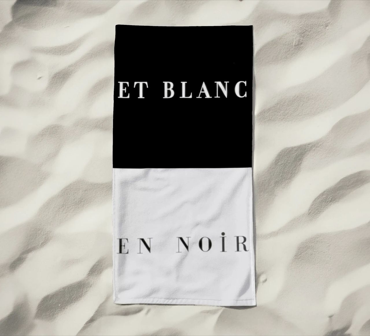 Et blanc en noir telo mare da Danny Ivan