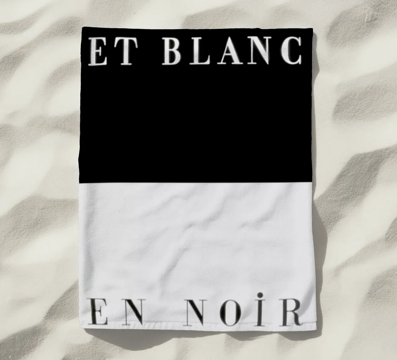 Et blanc en noir telo mare da Danny Ivan