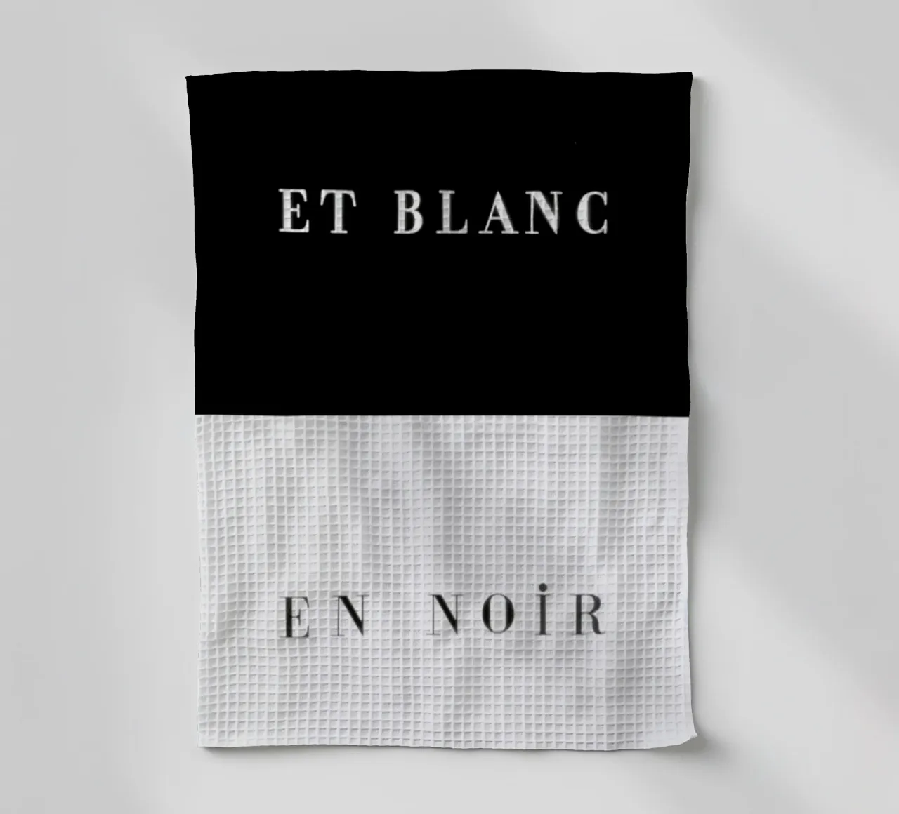 Et blanc en noir torchon de Danny Ivan