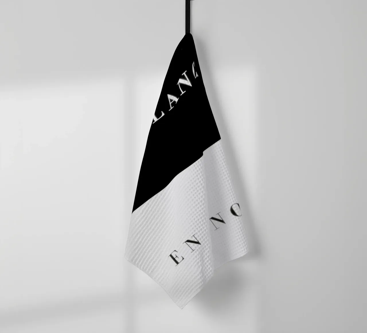 Et blanc en noir torchon de Danny Ivan