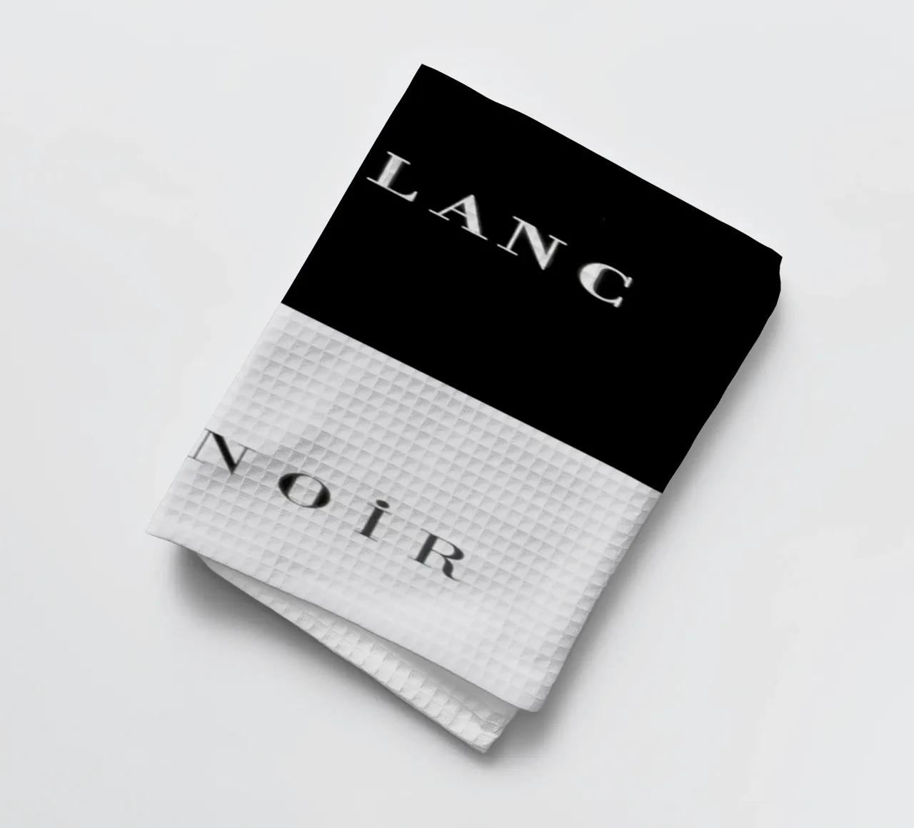 Et blanc en noir torchon de Danny Ivan