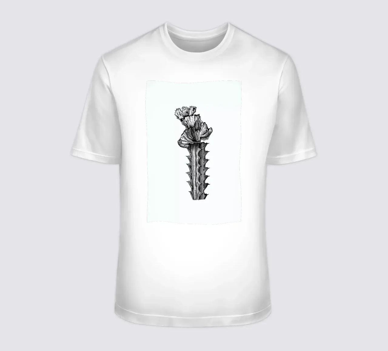 Orchid Cactus t-shirt da Pen & Ink