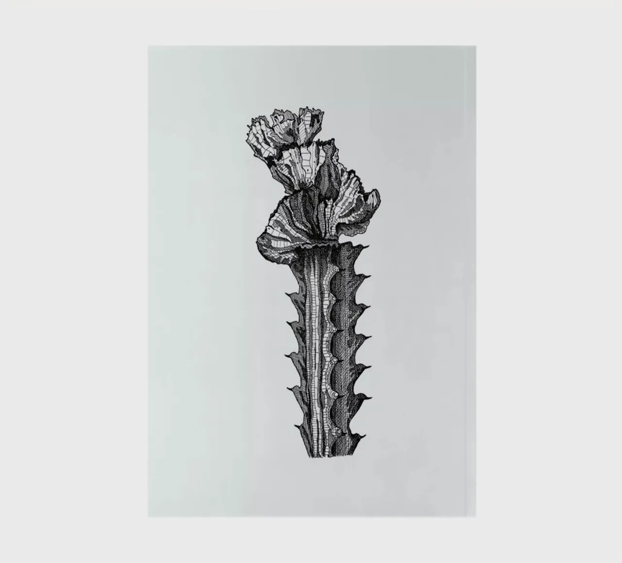 Orchid Cactus notebook by Pen & Ink