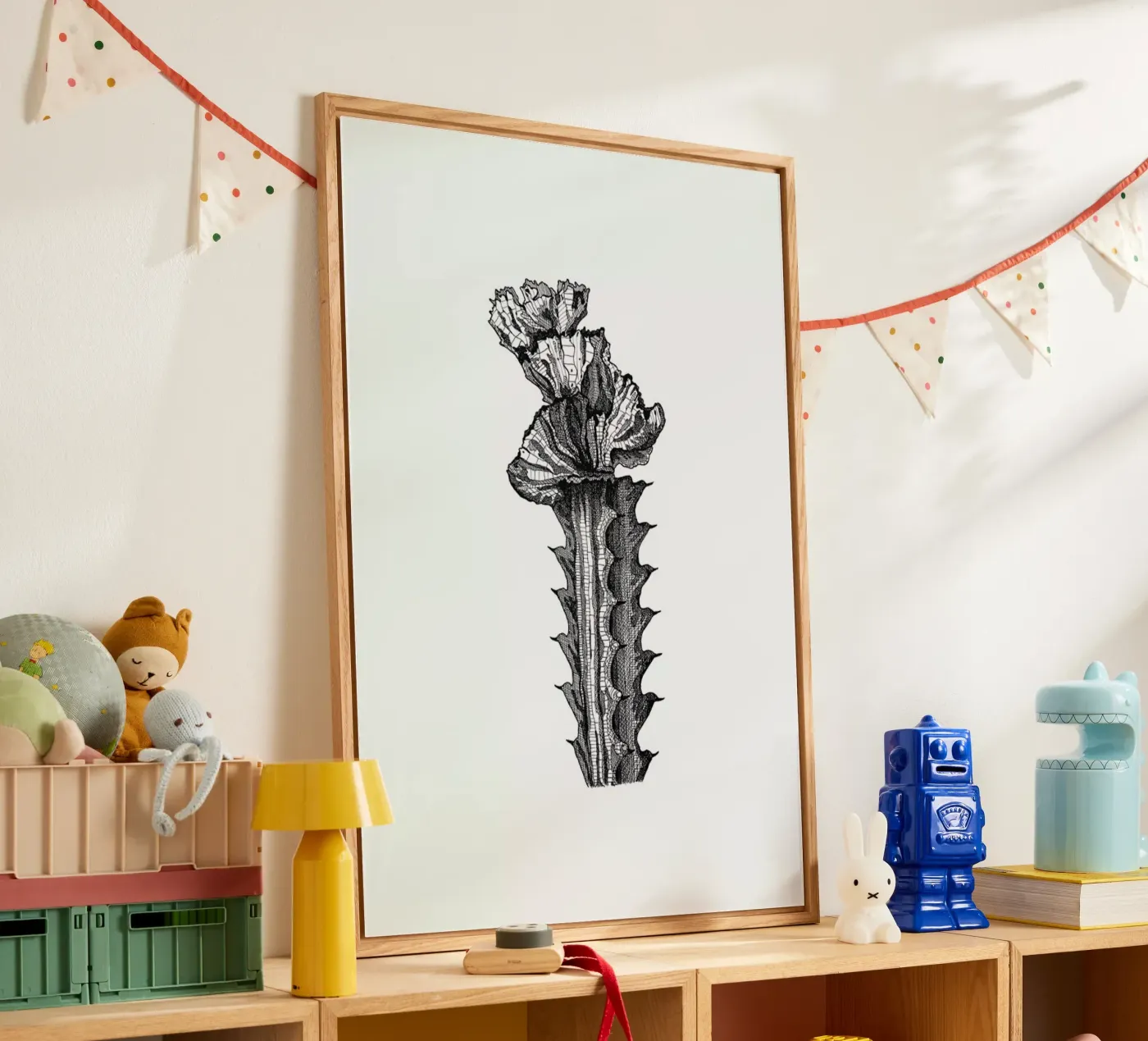 Orchid Cactus plexiglass da Pen & Ink