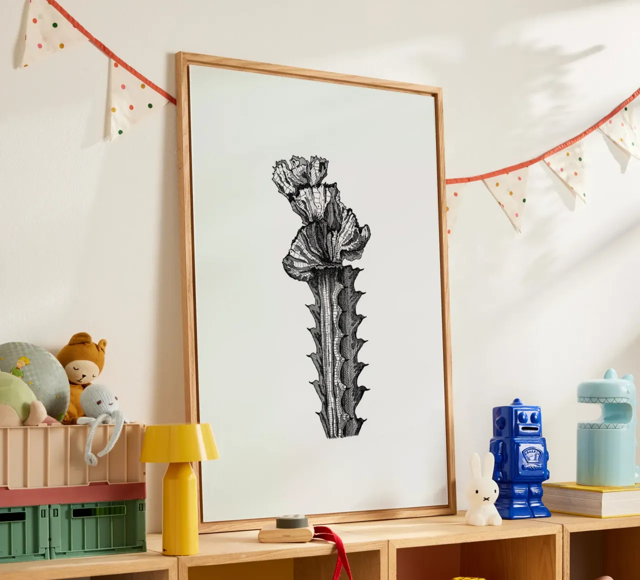 Orchid Cactus plexiglass da Pen & Ink