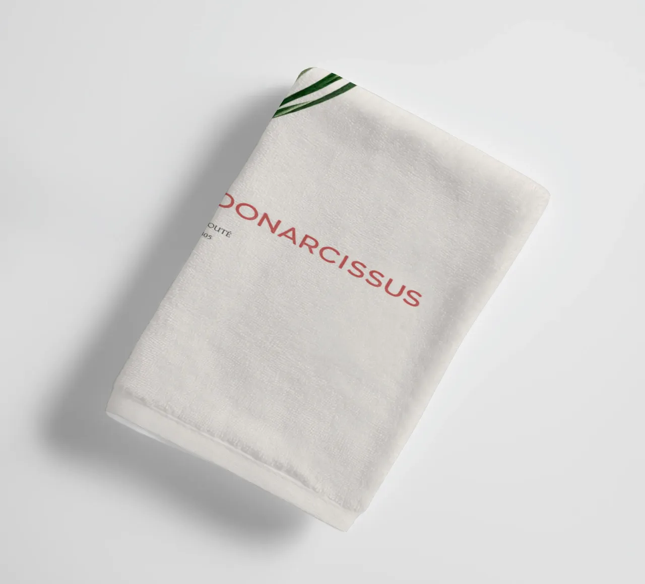 Fastenlilie oder Narcissus pseudonarcissus Handtuch von Vintagrafica