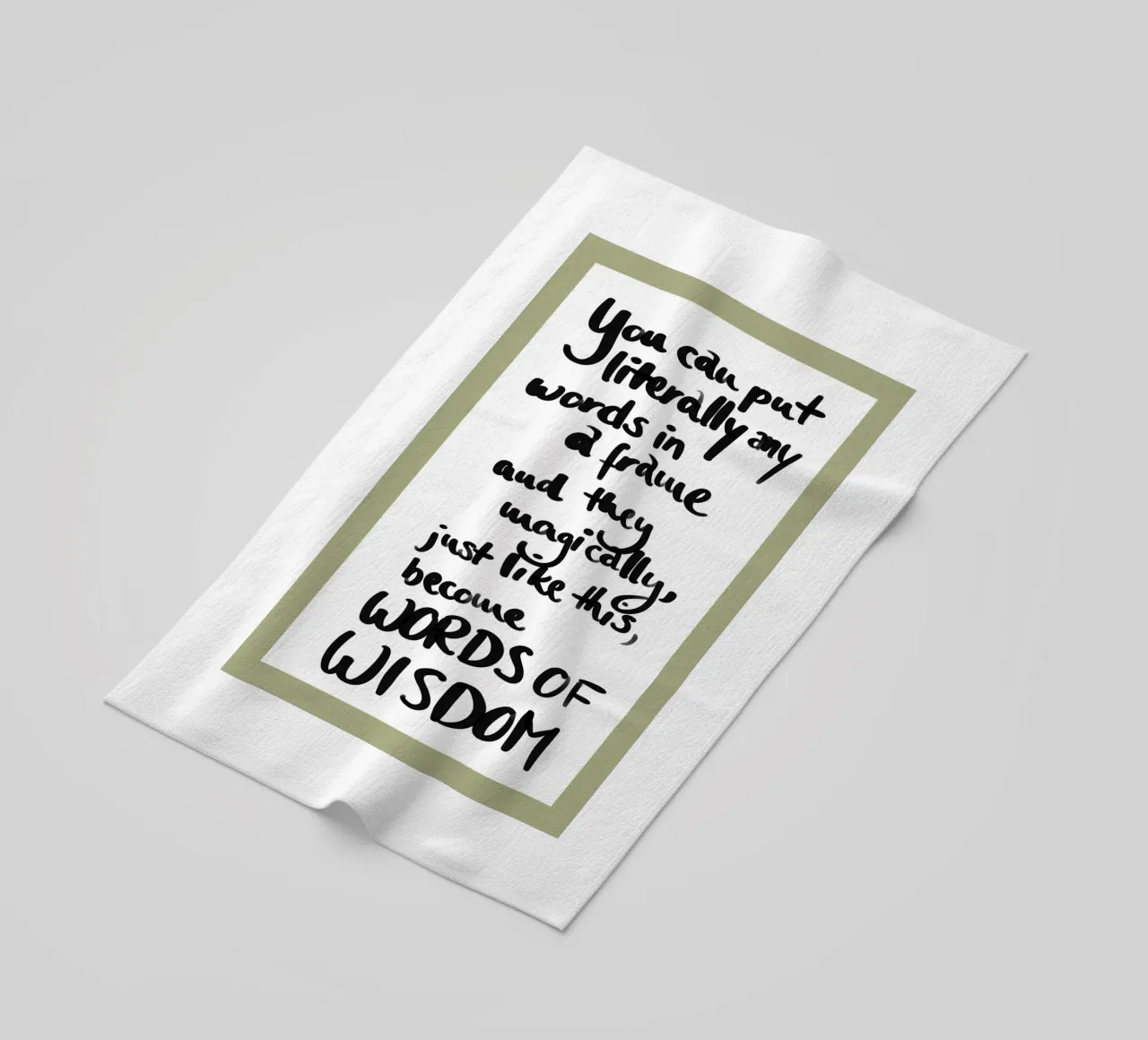 inquadrato 1 telo mare da words-in-frames